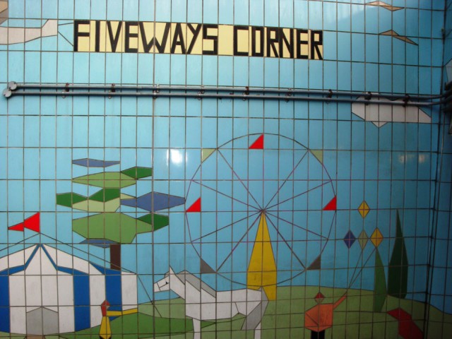 Fiveways Subway Tiling Detail