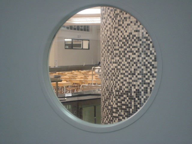 Bedford School Through Round Window