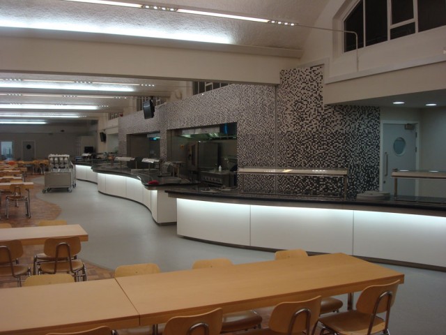Bedford School, Canteen Seating