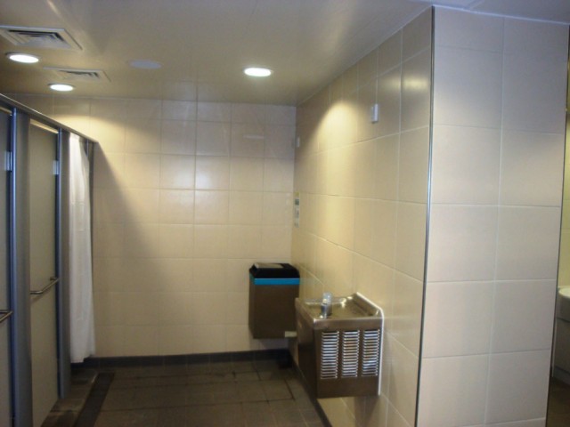 Brentford Fountain Leisure Centre, Changing Room Tiling