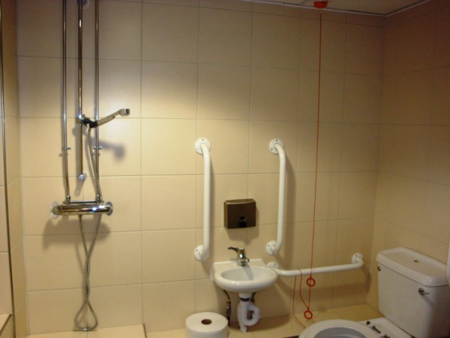 Brentford Fountain Leisure Centre, Disabled Toilet Facility