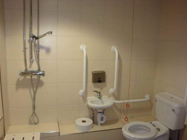 Brentford Fountain Leisure Centre, Disabled Toilet Facilities