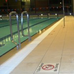 The Venue Swimming Pool, Borehamwood, Interior, No Diving Sign Position