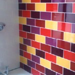 Brudenell Hotel Colourful Bathroom Tiling