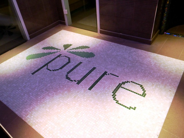 One Leisure, St. Neots - Pure Spa Feature Mosaic Floor
