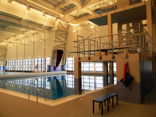 Garons Pool - Dive Tower & Pool Rear