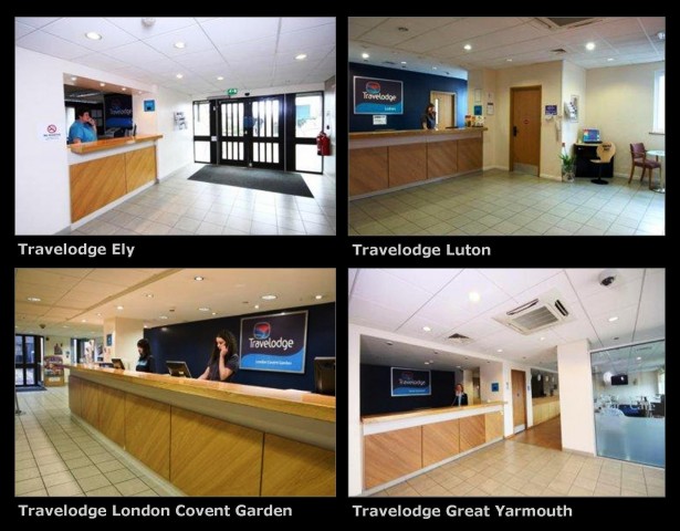 Travelodge Ely, Luton, Covent Garden & Great Yarmouth