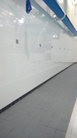 Wall & Floor Tiling to Main Pool Area