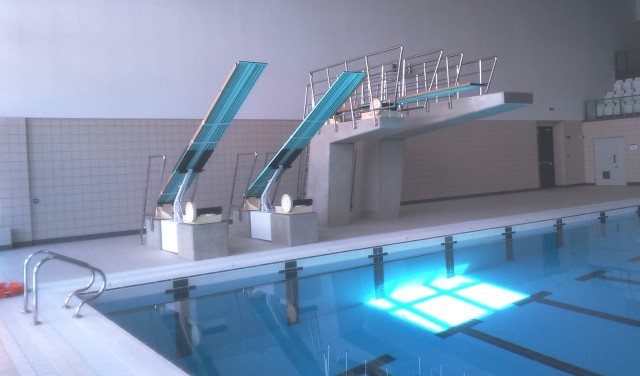 Main Pool with Dive Boards
