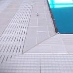 Pool Surround Finger Grips and Pool Grating
