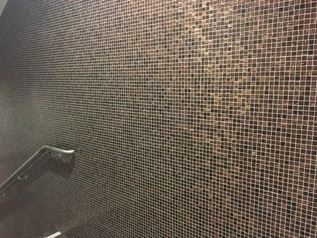 Spa Area Entrance Glass Mosaic Feature Tiles
