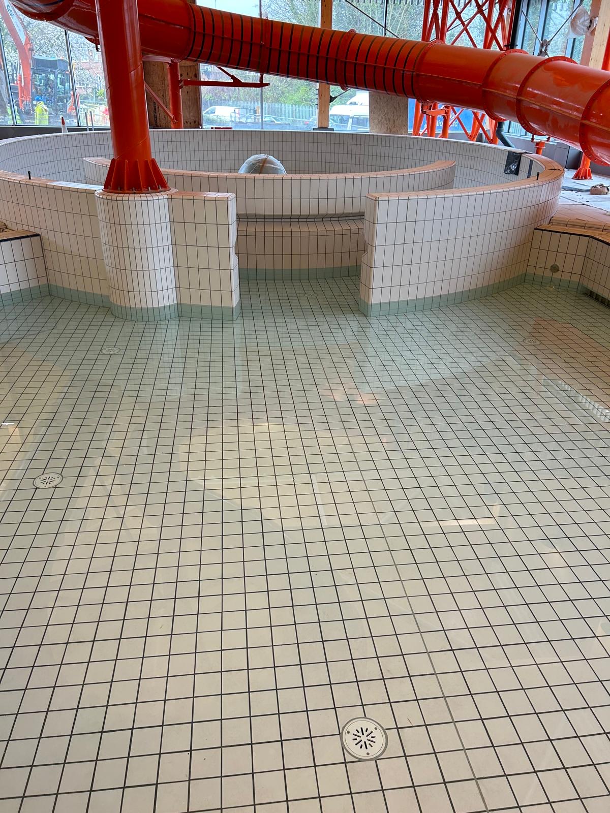 Splashes Leisure Centre Rainham Nearing Completion « Elite Tiling Ltd